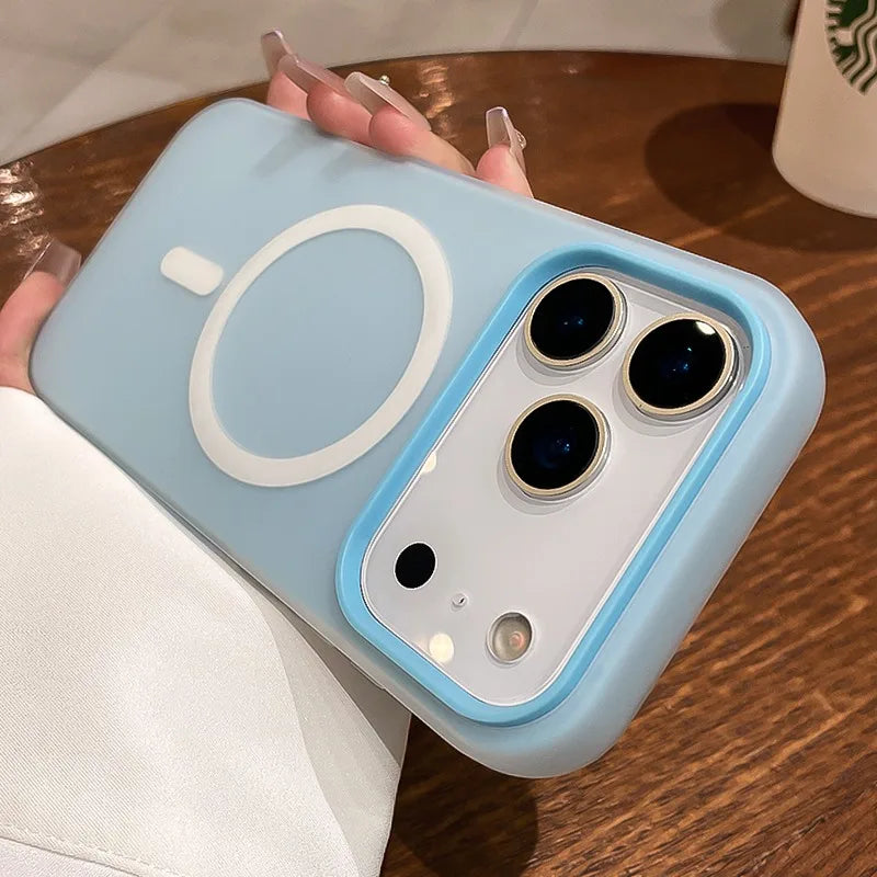 Premium 2-in-1 Magnetic Silicone Phone Case