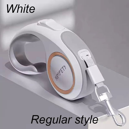 Retractable Dog Leash – 3M/5M | Anti-Slip, Durable & Stylish for Pets Under 25KG