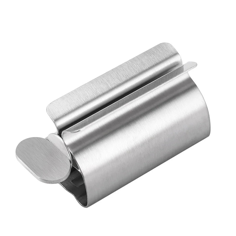 Stainless Steel Toothpaste Tube Squeezer | Easy Rolling Dispenser