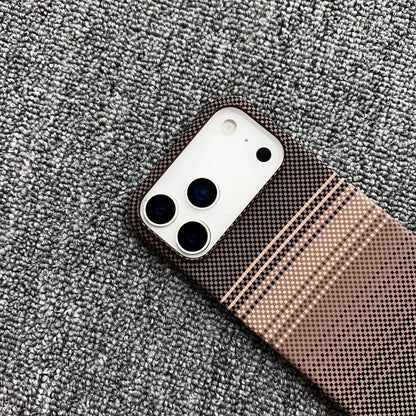 Frameless Carbon Fiber Kevlar Magnetic Phone Case