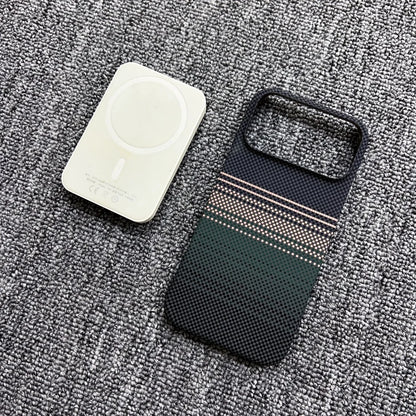 Frameless Carbon Fiber Kevlar Magnetic Phone Case