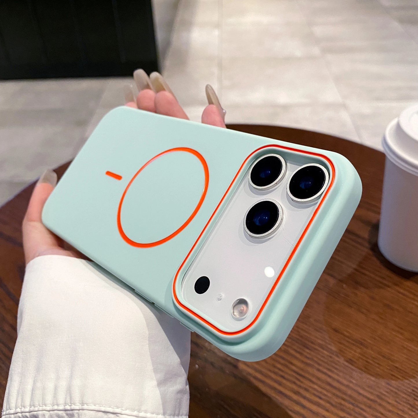 Ultrathin Simple Magnetic Phone Case for iPhone