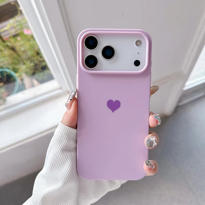 Love Candy Color Silicone Soft Case for iPhone