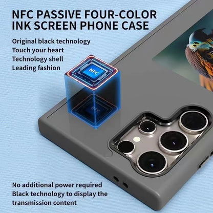 NFC E-Ink Screen Case for Samsung Galaxy S23 / S24 / S25 Ultra
