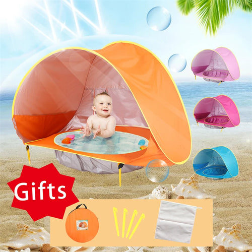 Baby Beach Tent – UV Protection Pop-Up Sun Shelter for Infants & Toddlers
