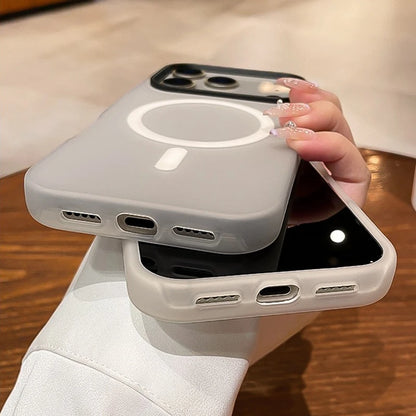 Premium 2-in-1 Magnetic Silicone Phone Case