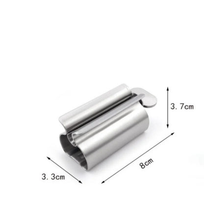 Stainless Steel Toothpaste Tube Squeezer | Easy Rolling Dispenser