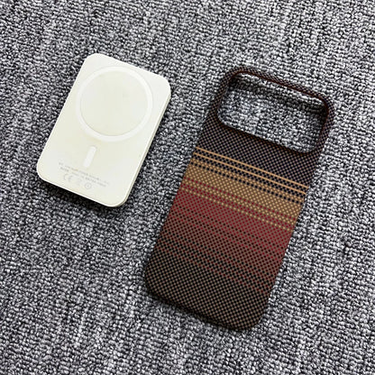 Frameless Carbon Fiber Kevlar Magnetic Phone Case
