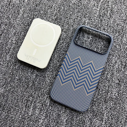 Frameless Carbon Fiber Kevlar Magnetic Phone Case