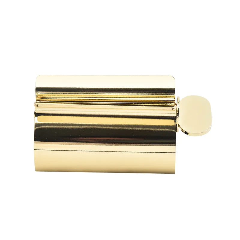 Stainless Steel Toothpaste Tube Squeezer | Easy Rolling Dispenser