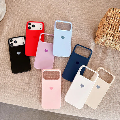 Love Candy Color Silicone Soft Case for iPhone