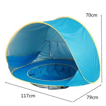 Baby Beach Tent – UV Protection Pop-Up Sun Shelter for Infants & Toddlers